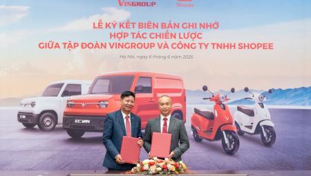 VinGroup và Shopee bắt tay nhau hợp tác chiến lược phát triển hạ tầng thương mại điện tử 